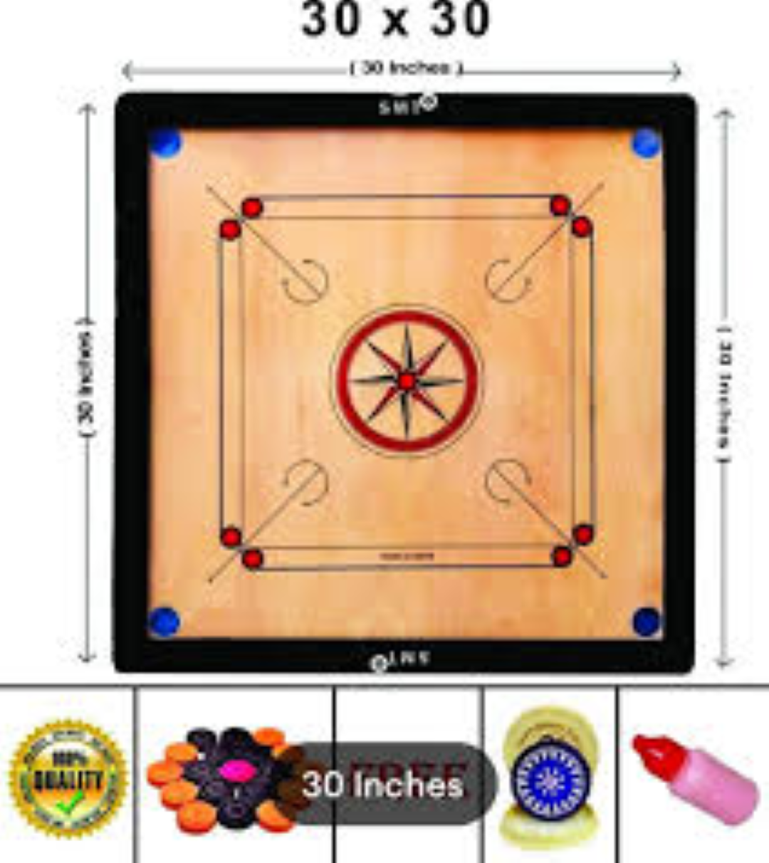 CARRON BOARD SIZE 30X30X2INC MEN & STRIKER